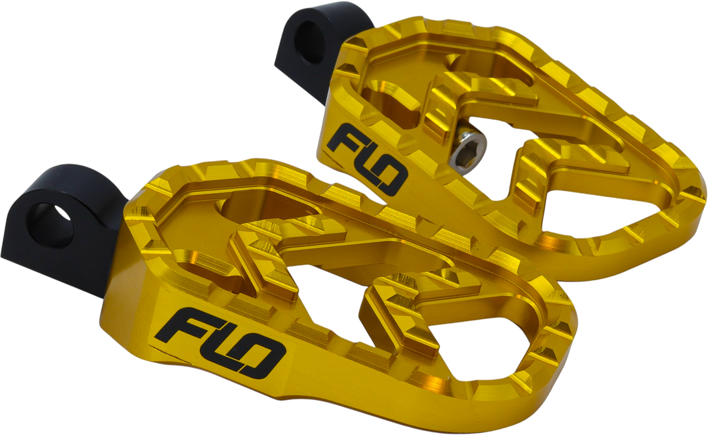 FLO MOTORSPORTS V-800GLD 2020-23 Savage Series Footpegs Gold