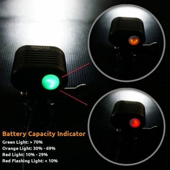 OXBOW GEAR LLC OXBOW GEAR LLC Voyager Mountain Bike Light Rechargeable Lithium Battery HL1011 HL1011