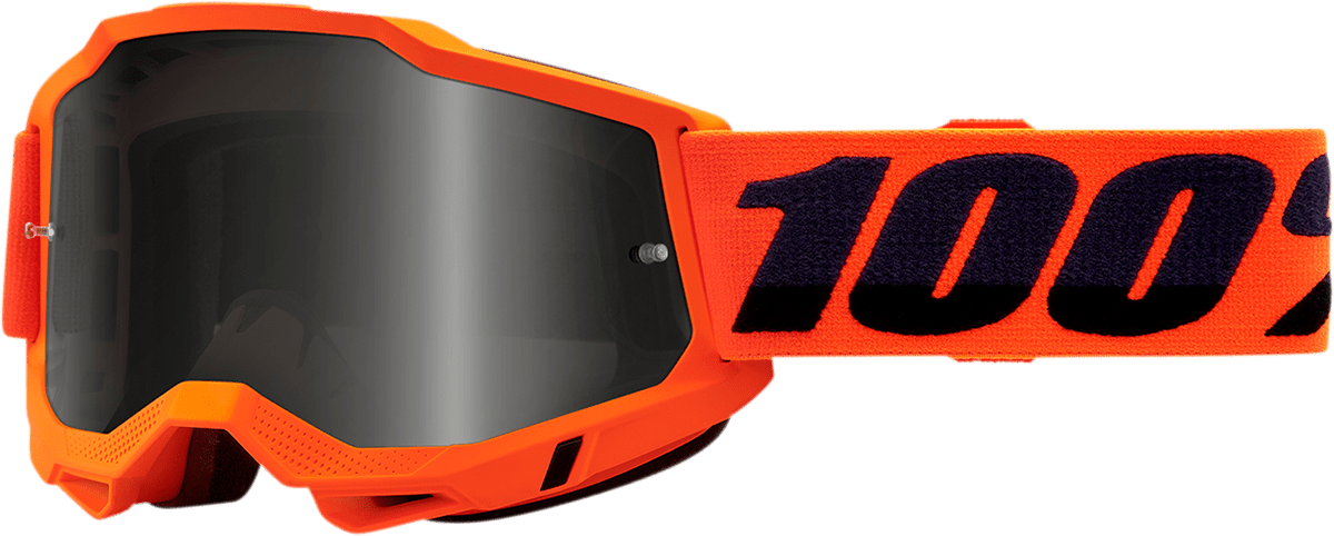 100% Accuri 2 Sand Goggles - Neon Orange - Smoke 50020 - 00004 - Moto - House MX