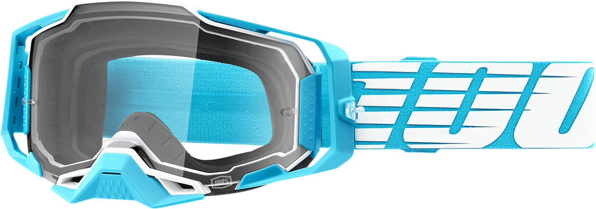 100% Armega Goggles - Oversized Sky - Clear 50004 - 00010 - Moto - House MX