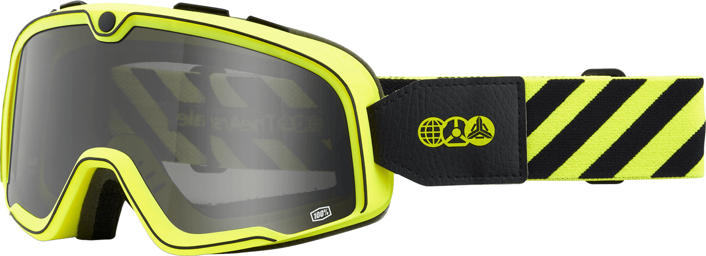 100% Barstow Goggles - The Arsenale - Smoke - Part Number 50000 - 00016 - Moto - House MX