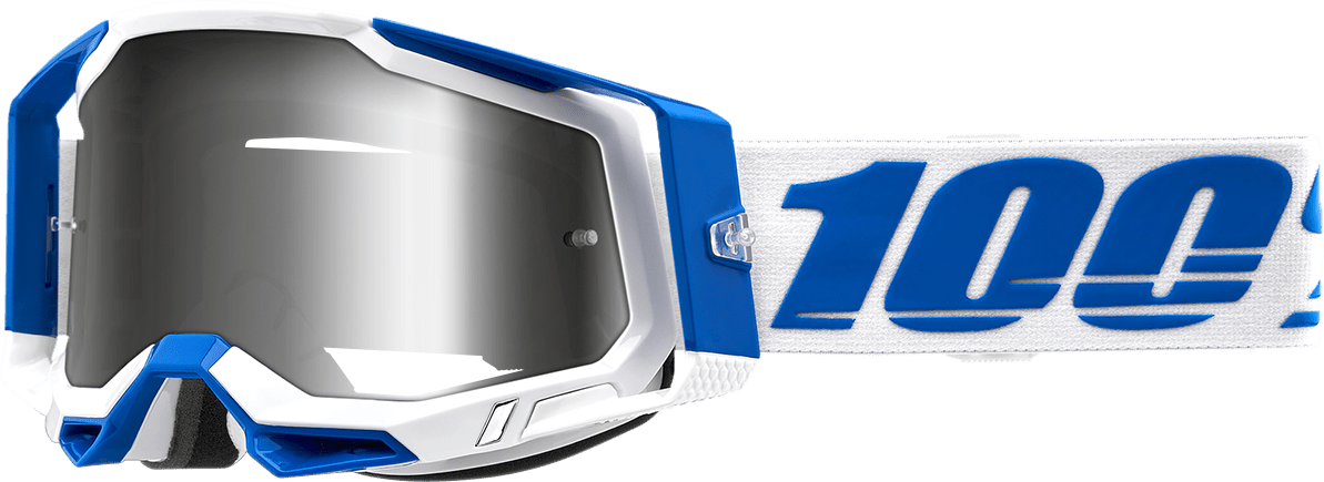 100% Racecraft 2 Goggles - Isola - Flash Silver 50010 - 00005 - Moto - House MX