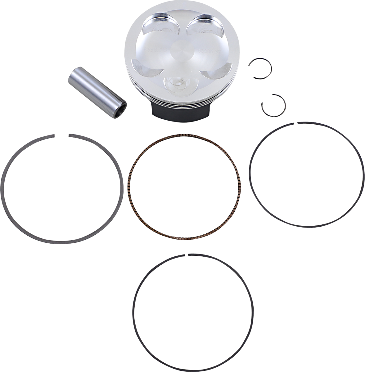 WOSSNER 8630DC Piston Kit - 94.98 mm for Gas Gas & Yamaha Models 2020+