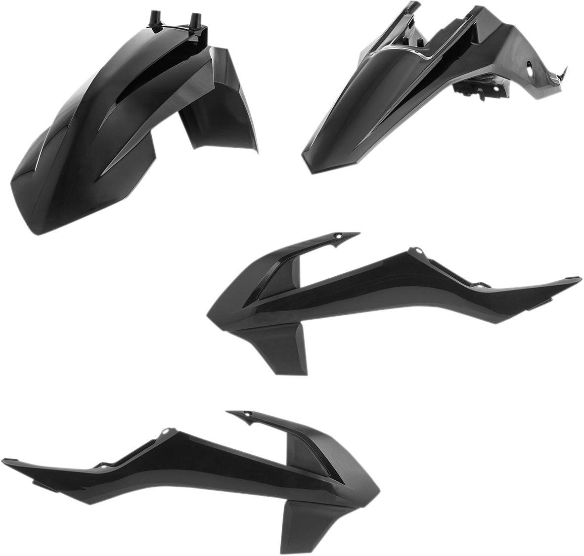 Acerbis 2449620001 Standard Replacement Plastic Kit in Black for 2016-2023 KTM 65 SX and Gas Gas MC 65