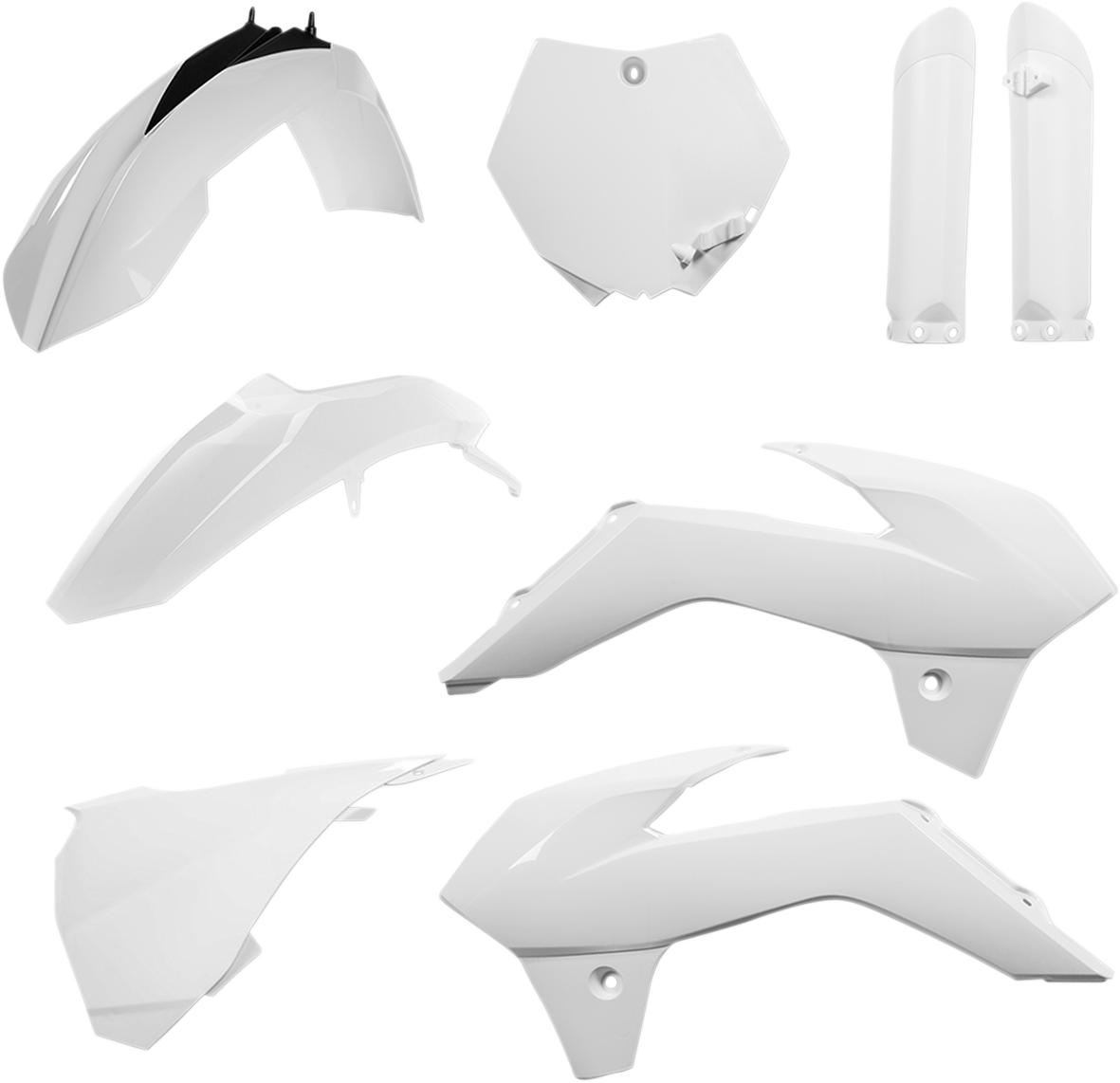 Acerbis 2314340002 Full Replacement Plastic Kit White for 2013-2017 KTM 85 SX