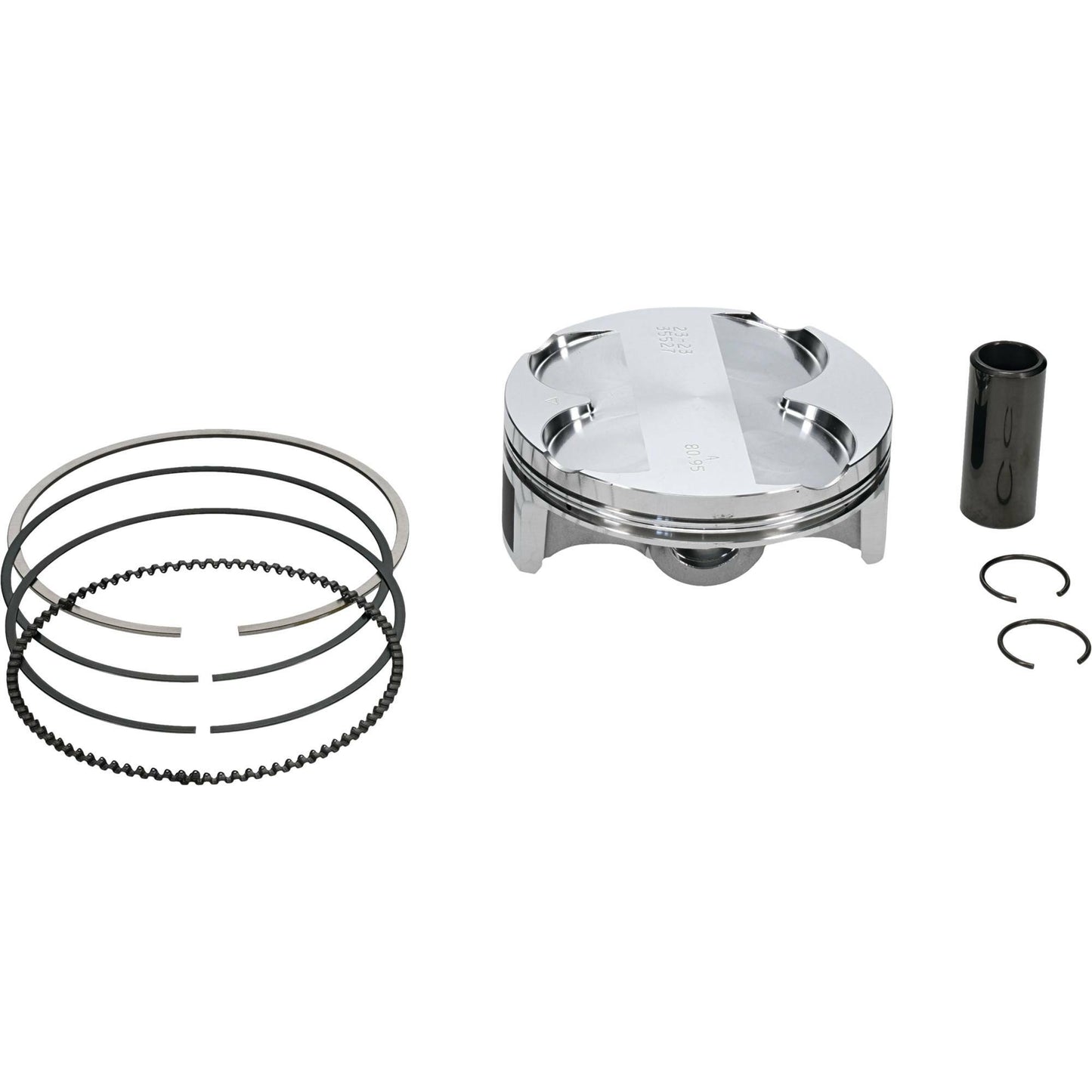 VERTEX VERTEX - Piston Kit BB Forged 80.95/+3.0 - Fits Kawasaki KX250X and KX250F (2021-2023) 24637A