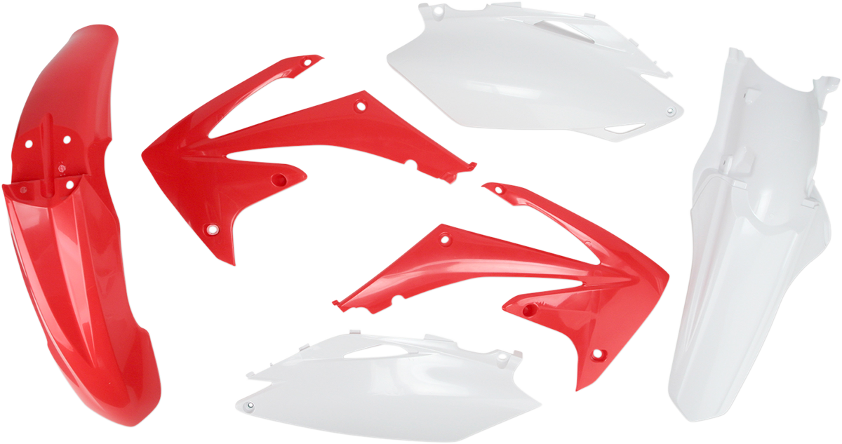 Acerbis 2141860438 Standard Body Plastic Kit in OEM Red and White for 2009-2013 Honda CRF250R/450R