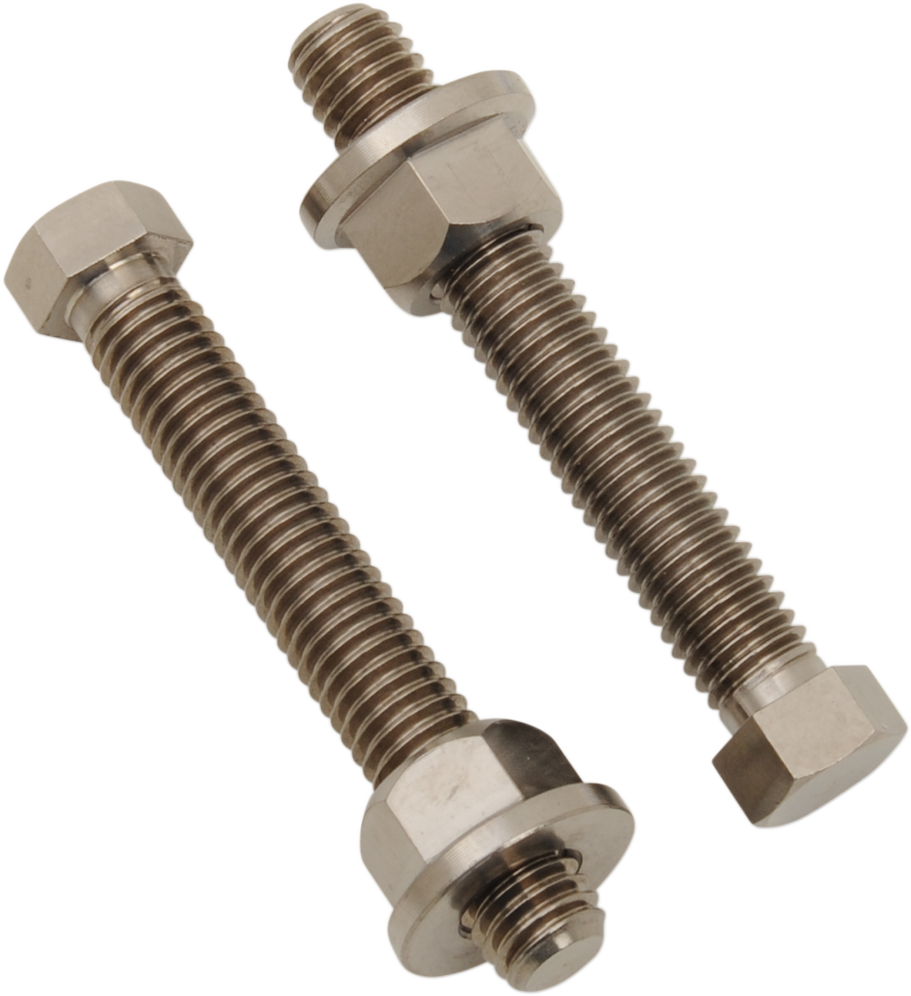 Works Connection 70-630 Titanium Axle Adjuster Bolt Kit 8mm Motocross Part | Moto-House MX
