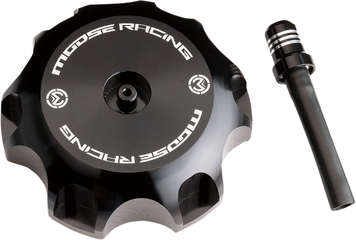 MOOSE OFFROAD Aluminum Gas Cap T03-4133GB for IMS Tanks - Black