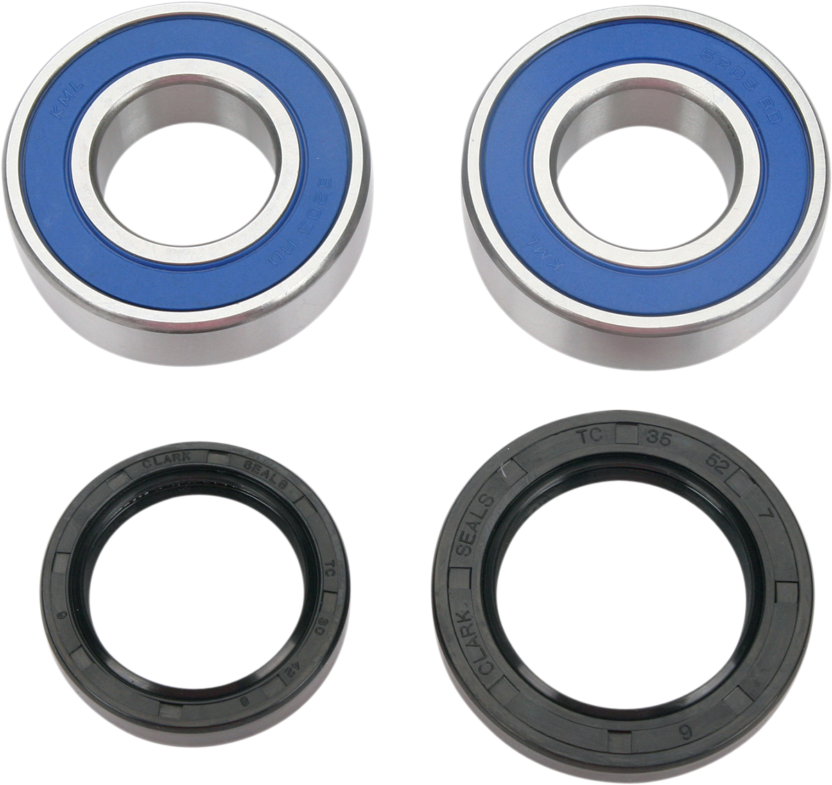 MOOSE OFFROAD Wheel Bearing Kit - Rear - Bayou 220/250/300/400 25-1275