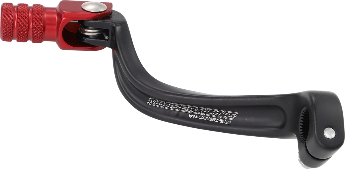 Moose Offroad 1602-1395 Forged Folding Shift Lever Red Tip for Beta RR-S 480 RR Fitment - Moto-House MX