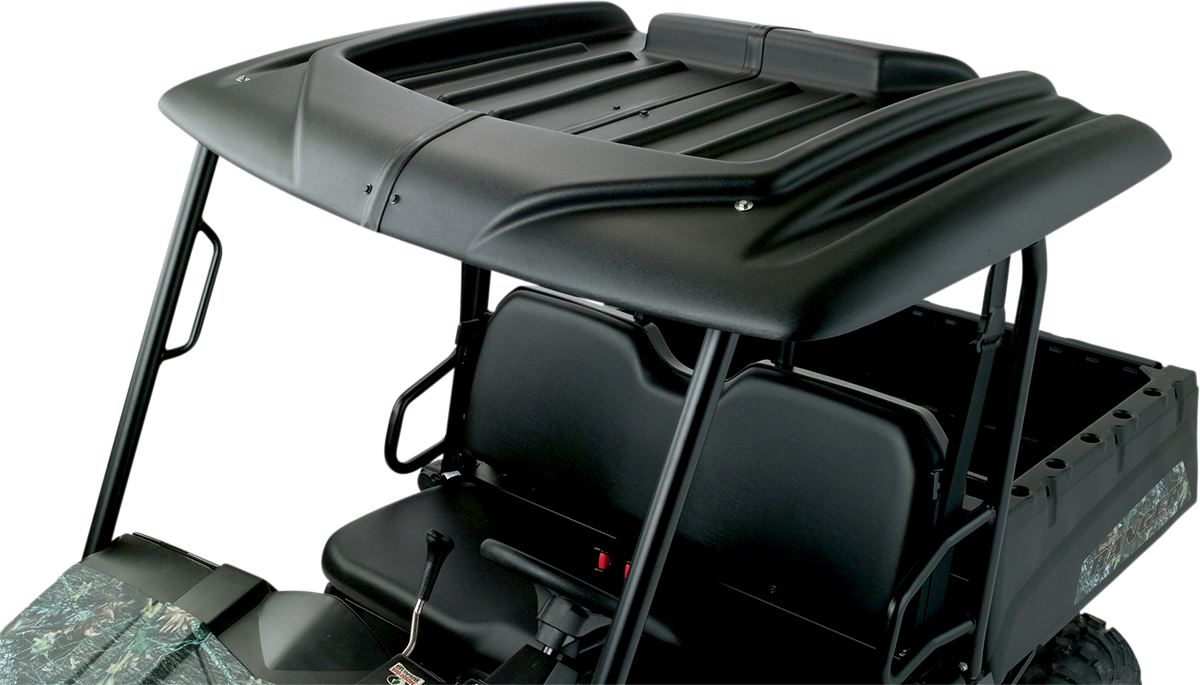 MOOSE OFFROAD V000093-11056M Universal 60 Inch Black Polyethylene Two-Piece UTV Roof with Cargo Tray - Moto-House MX