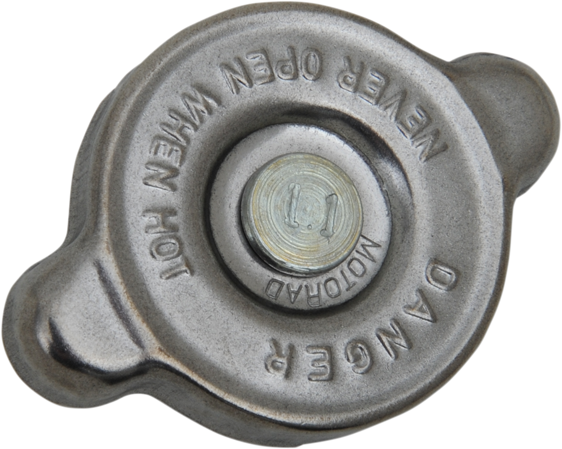 MOOSE OFFROAD 500-1141-PU Silver Stamped Steel 13 PSI Radiator Cap for Can-Am Maverick X3 and Yamaha YXZ1000R - Moto-House MX