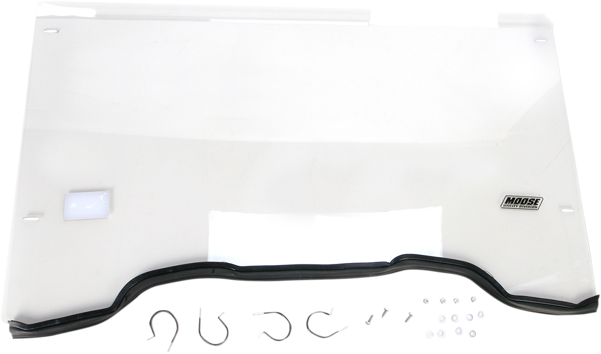 MOOSE OFFROAD V000045-12200M Clear Full Polycarbonate UTV Windshield for 2014-2024 Honda Pioneer 700 SXS700M2 - Moto-House MX