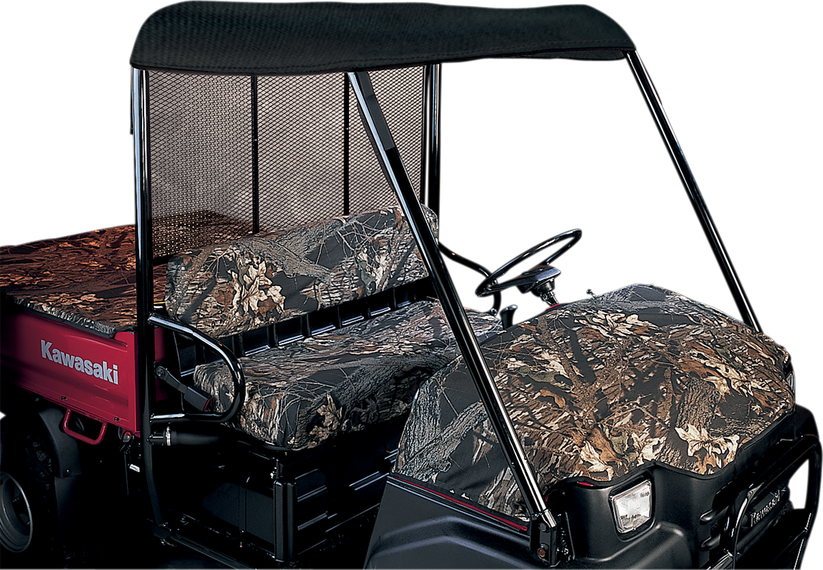 MOOSE OFFROAD KMRC-11 Black Vinyl Roof Cap for Kawasaki Mule 4000 and 3000 UTVs - Moto-House MX