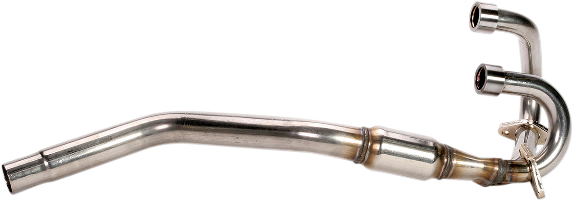 FMF 040014 PowerBomb Header Pipe for 2006-2014 Honda TRX400EX and TRX400X ATVs, stainless steel finish - Moto-House MX
