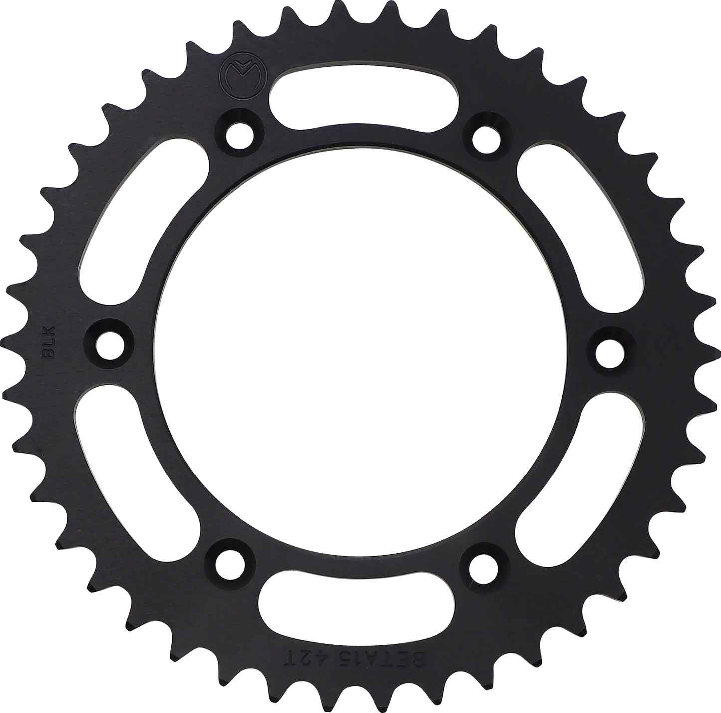 Moose Offroad 1211-1847 42 Tooth Black Aluminum Rear Sprocket for 2013 2014 2015 2016 2017 2018 2019 2020 2021 2022 2023 2024 2025 Beta Fitment - Moto-House MX