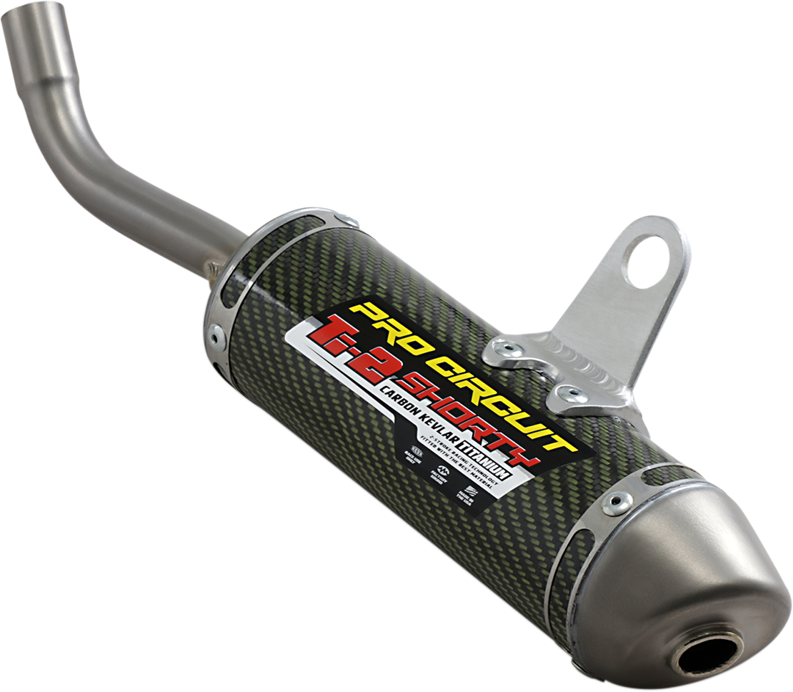 PRO CIRCUIT Ti-2 Silencer 1161985K for Closed-Course Racing