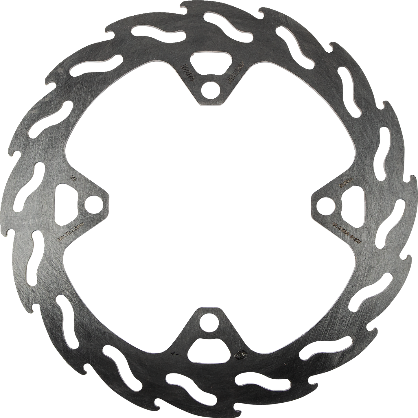 Moto-Master Brake Rotor - Rear - Flame 110216-PU