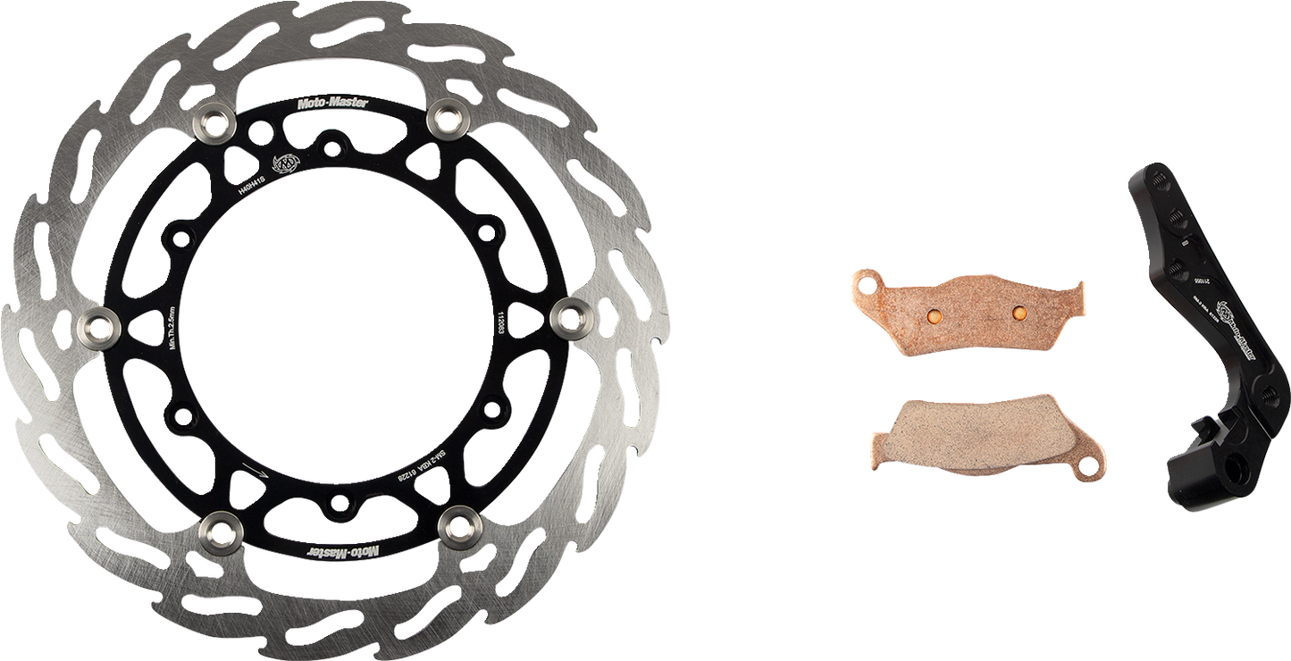 MOTO-MASTER Flame Series Brake Rotor Kit - Yamaha YZ450F