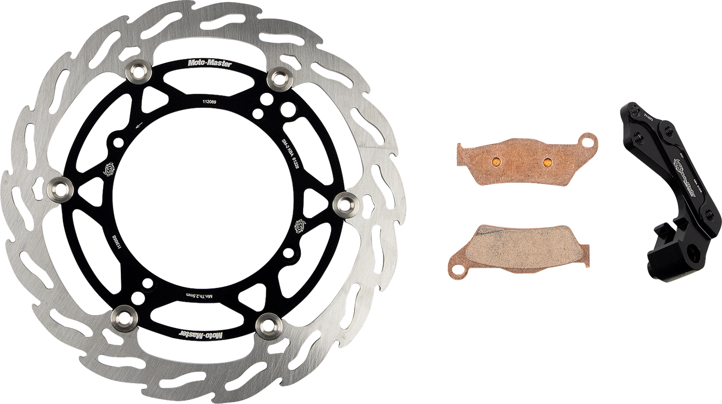 MOTO-MASTER Flame Series Brake Rotor Kit - Yamaha YZ450F