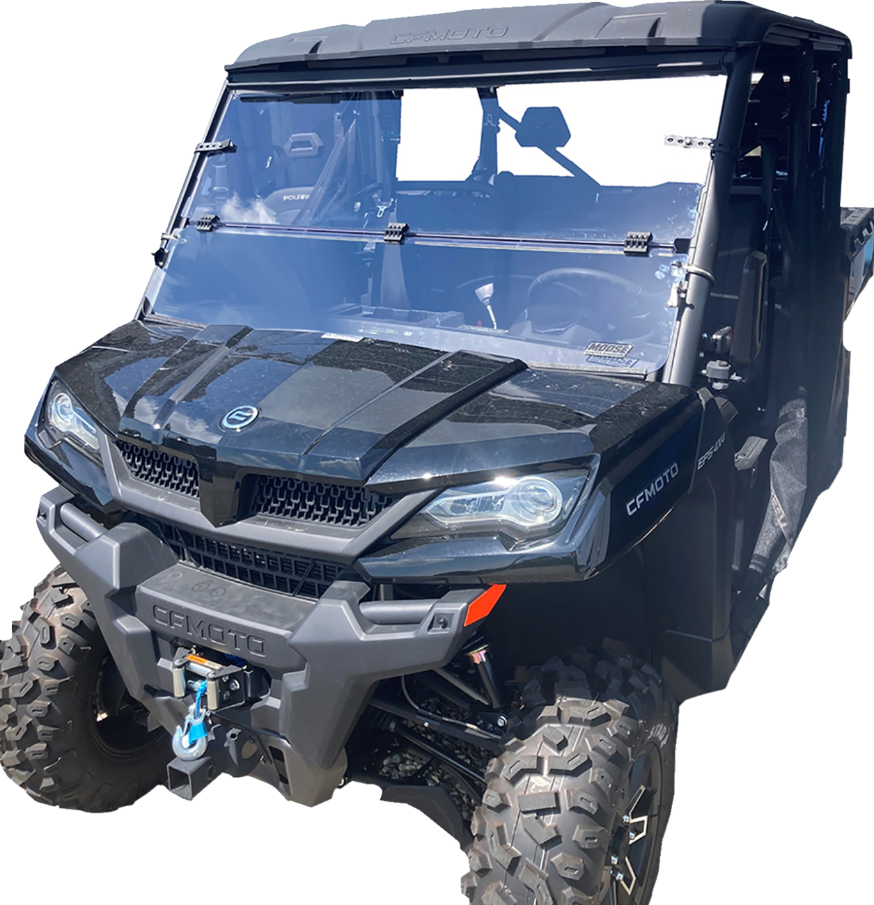 Moose Offroad LEMA100-0051 Full Folding Windshield 2020-2024 UTV Models