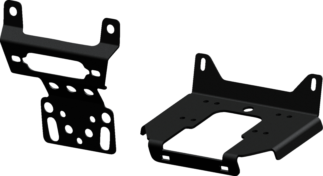 KFI PRODUCTS Winch Mount for Polaris RZR/General 101735 - Heavy-Duty Steel