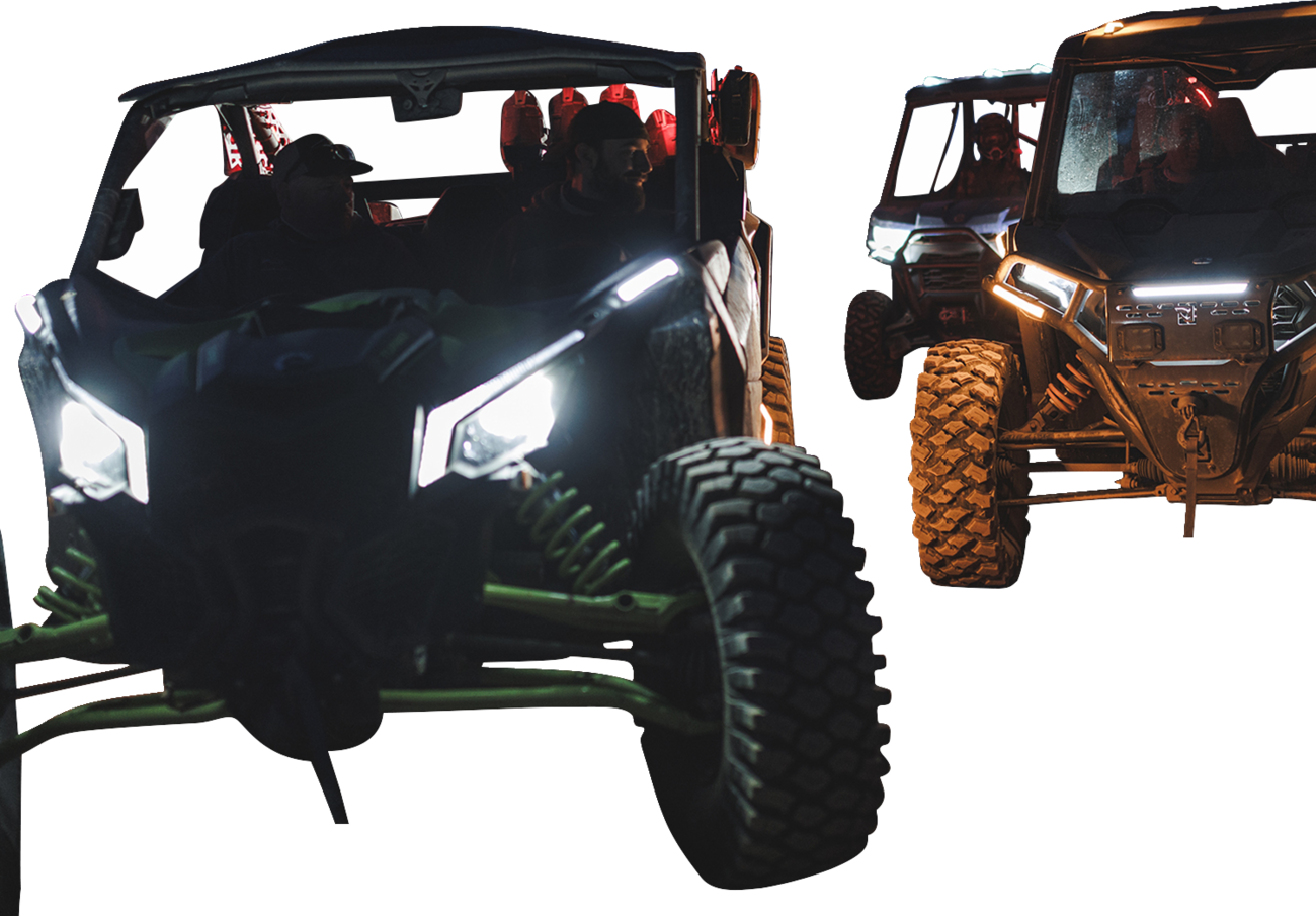 RAVEK Apex Lights™ - Running - Amber - RZR
