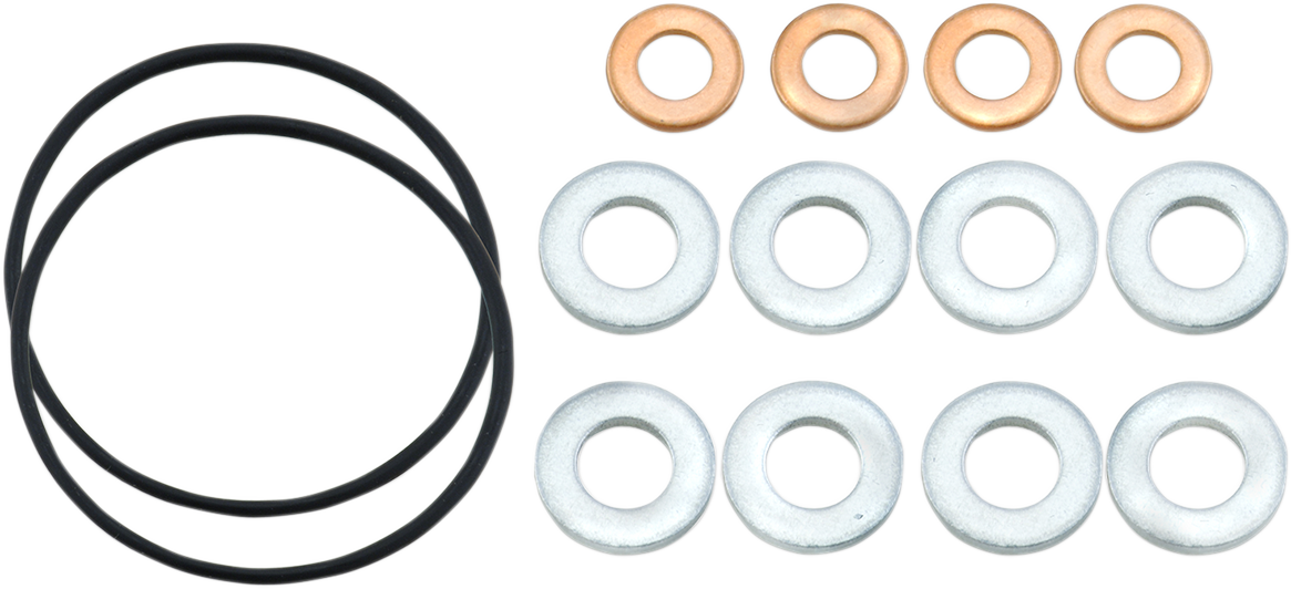 BOLT Oil Change Hardware Kit for Honda OILCHG-CRF - Oil Filter & Drain Plug Seals