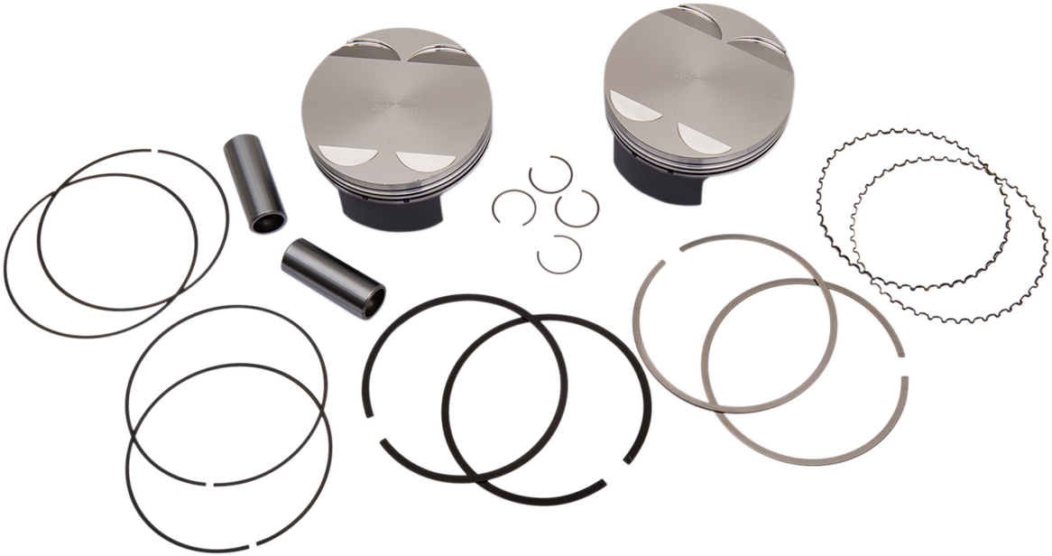 WOSSNER K8930D500-2 Piston Kit 97.94mm for Polaris Vehicles 2000-2023
