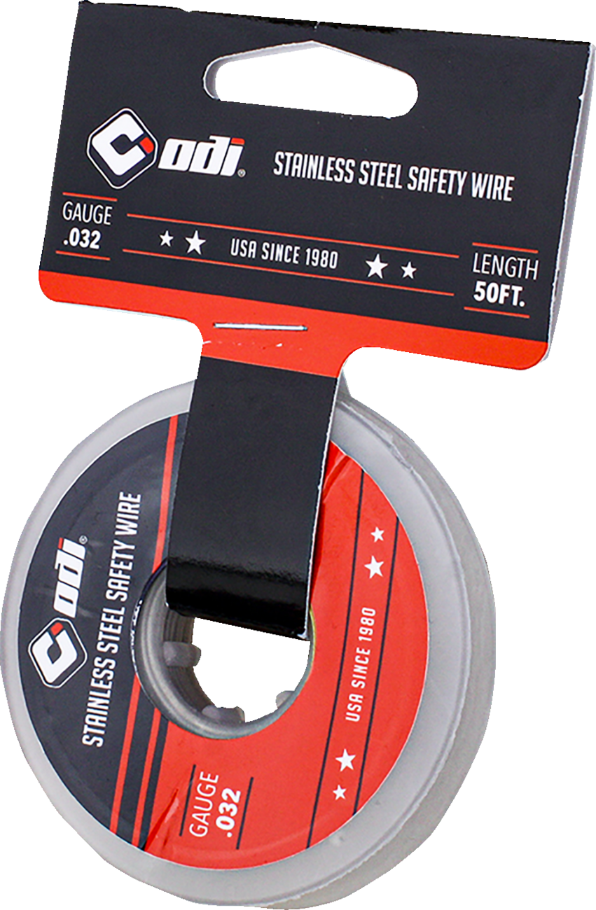ODI Safety Wire 0.032" Gauge - 50' H70SSW-50 for Motorcycle Fastening