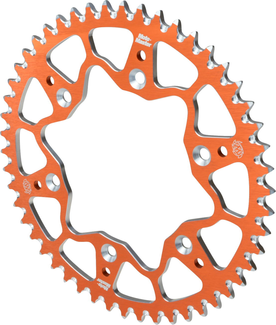 MOTO-MASTER 620072549 49 Tooth Rear Sprocket, 7075 Aluminum, Orange, Fitment: Please verify fitment before ordering