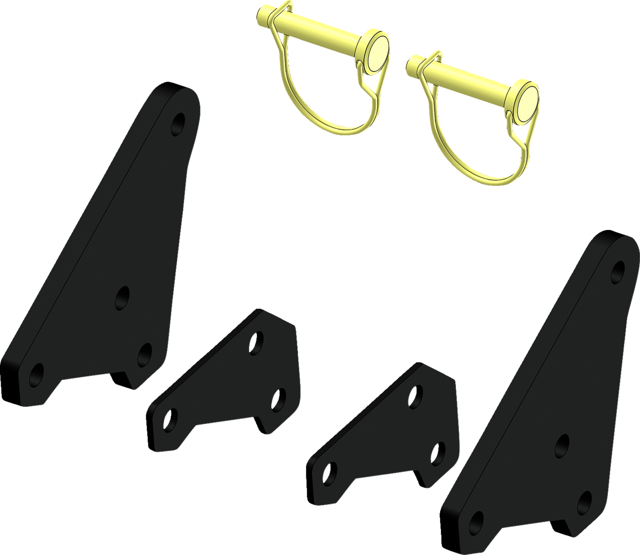 KFI PRODUCTS Plow Mount - Axis/Hisun 106670 for UTV Pro 2.0 & Pro-V Systems