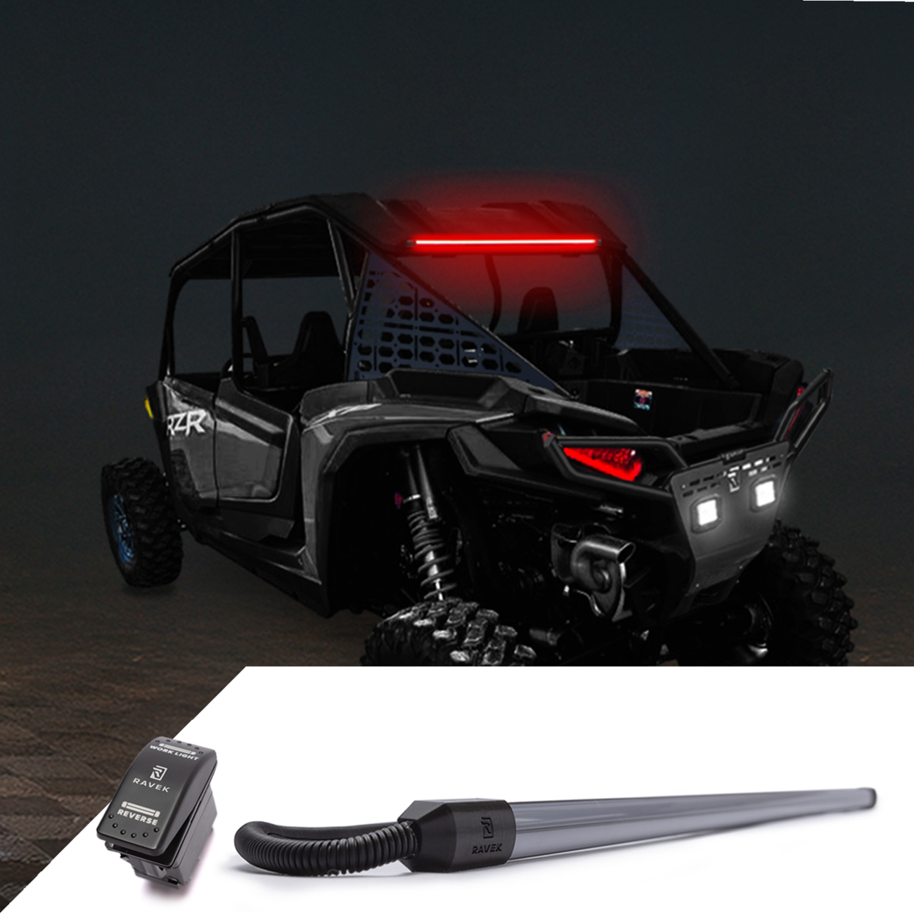 RAVEK 64-3006 2010-23 RZR XP 1000 Taillight Multi-Function