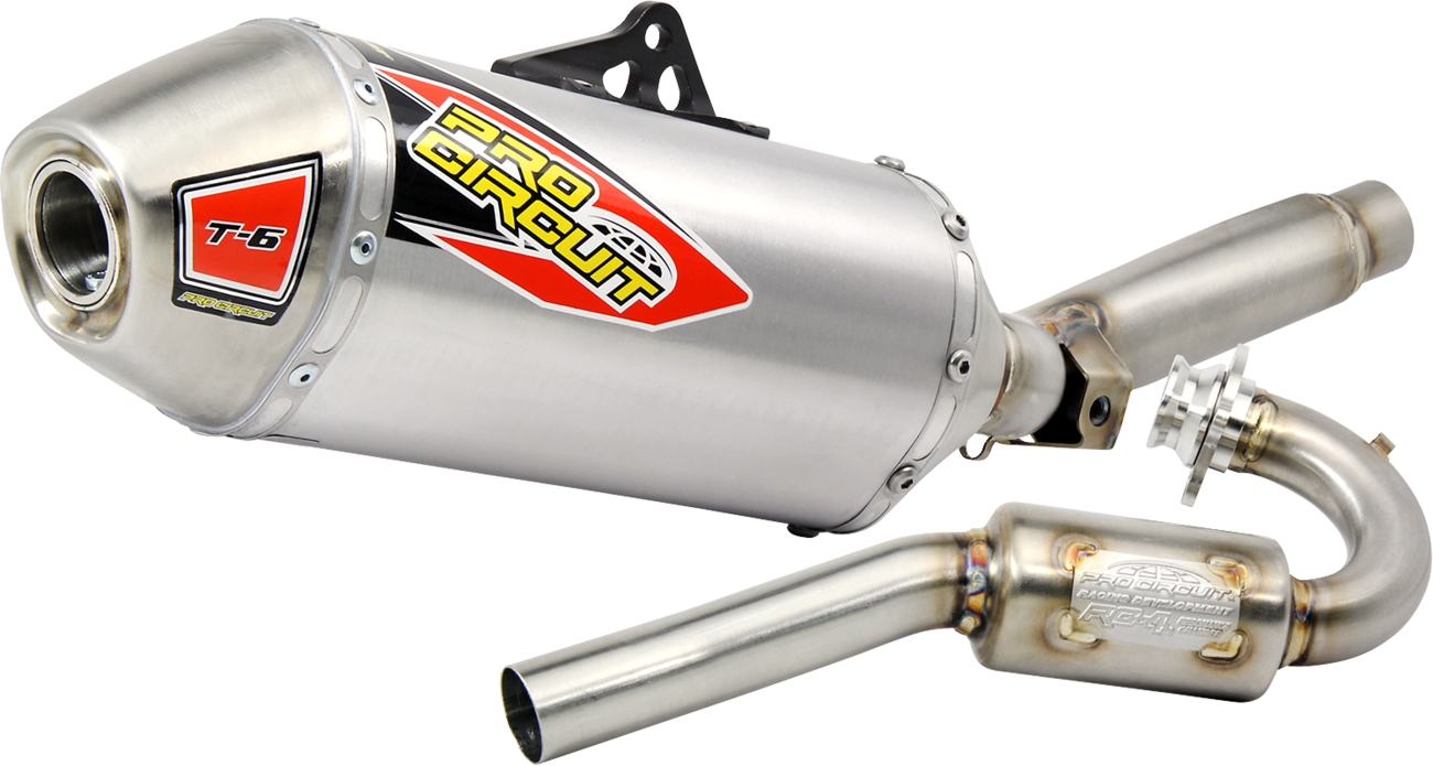 PRO CIRCUIT T-6 Exhaust System - Stainless Steel - Honda CRF150R 0111415G