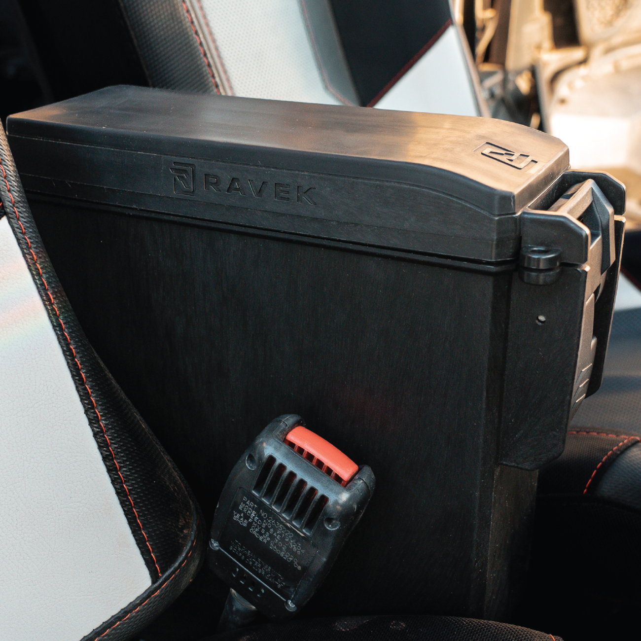 RAVEK 64-312 Center Console Storage for Polaris RZR XP1000 Offroad Gear
