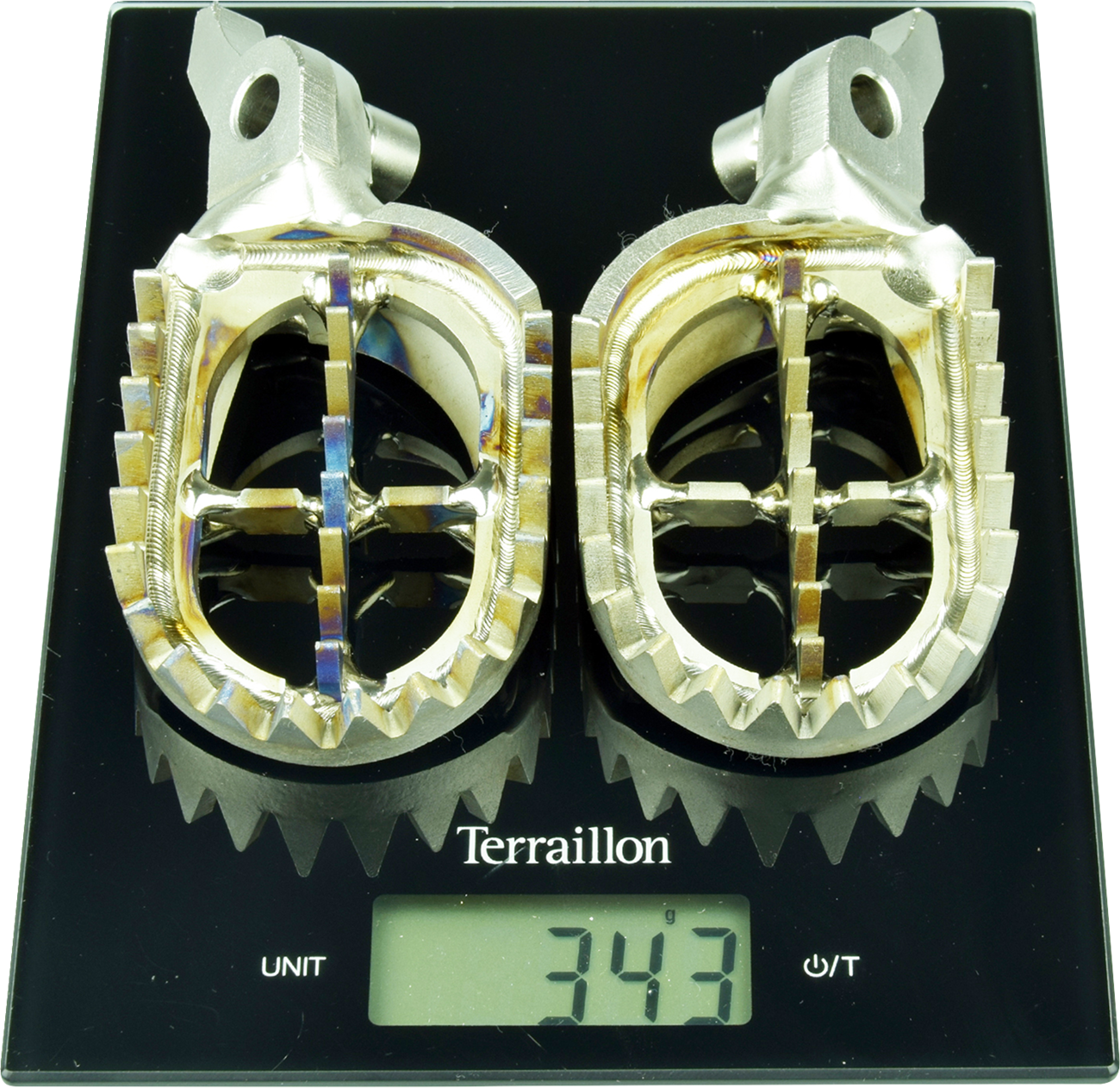 SCAR RACING S1517 2000-2024 Yamaha WR/YZ Titanium Foot Pegs