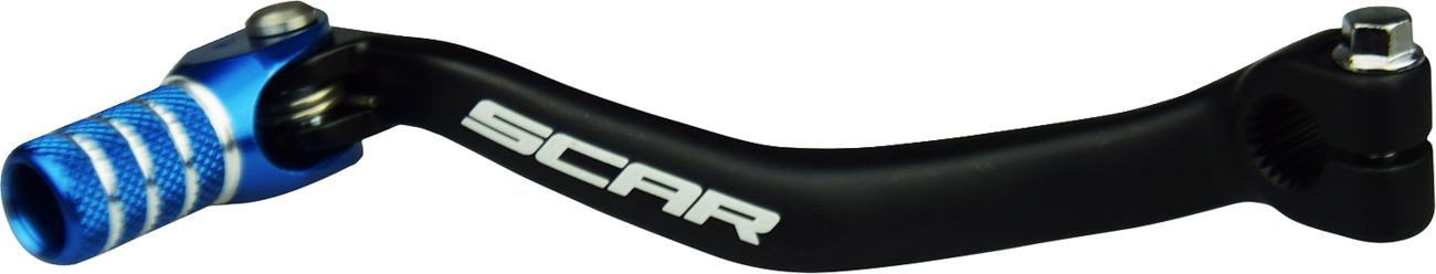 SCAR Racing GSL613 2020s TM EN/MX Shift Lever Blue