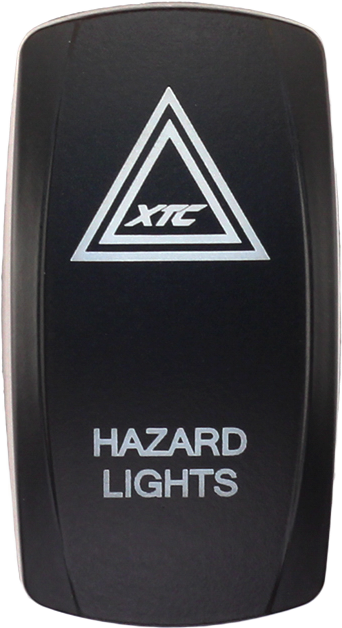 XTC Power Products SW00-00119013 2010s Honda CRF250R Dash Switch Rocker Face Hazards