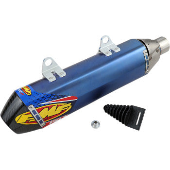 FMF Ti Factory 4.1 RCT (Slip-On) Carbon Fiber End Cap - 045570 - 2014-2015 Husqvarna FC 250, FC 350, FC 450, and FE 501