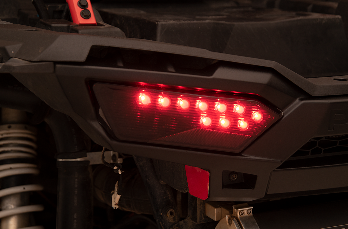 Moose Offroad 100-2360-PU 2014-23 RZR1000 LED Taillights Black