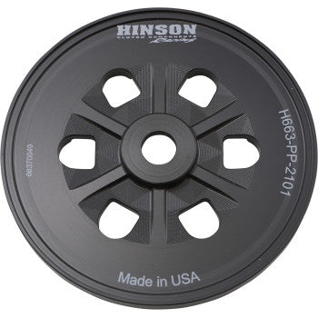 Hinson Racing Billet Pressure Plate - H663-PP-2101 - 2021-2024 Kawasaki KX450, KX450X, and KX450SR