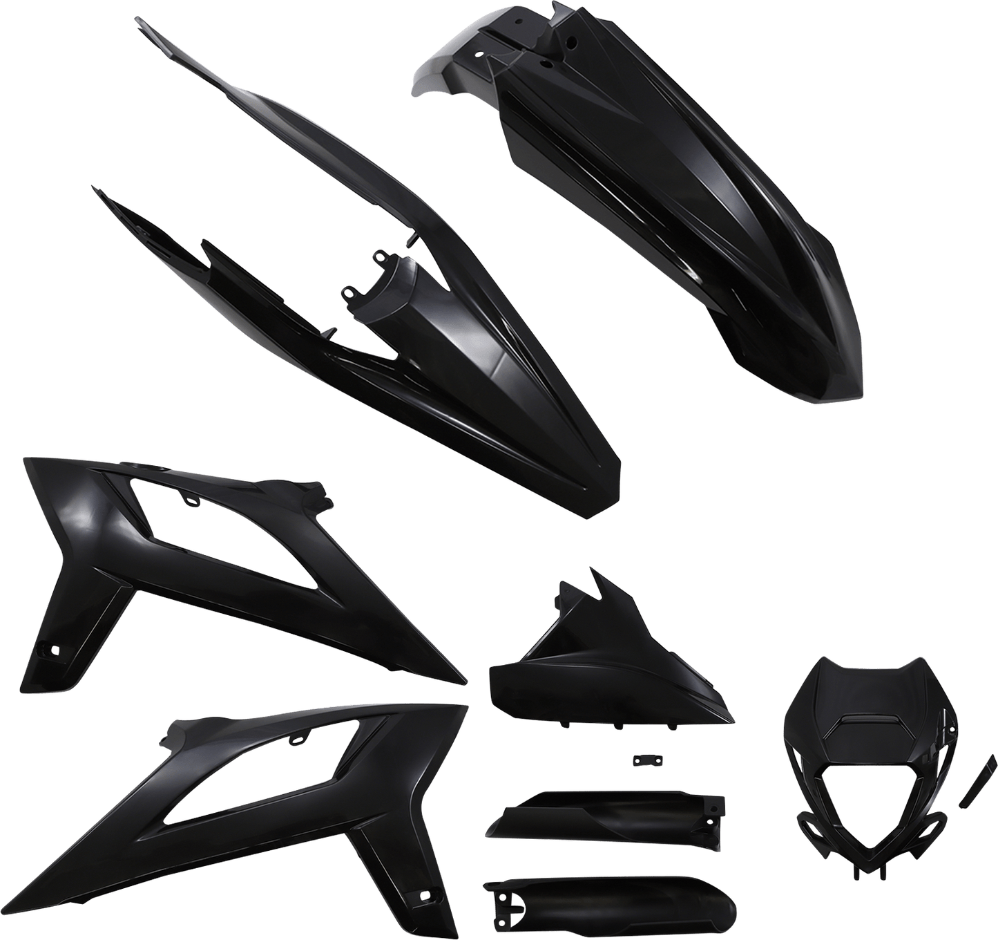 ACERBIS Full Replacement Body Kit - Black 2936260001 - Moto - House MX