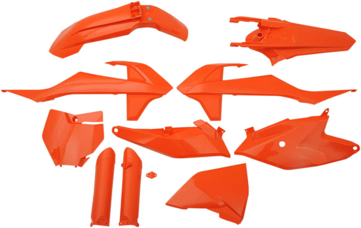 Acerbis 2686025226 Full Body Replacement Plastic Kit in KTM Orange for 2018-2024 KTM 85 SX and Gas Gas MC 85 motorcycles