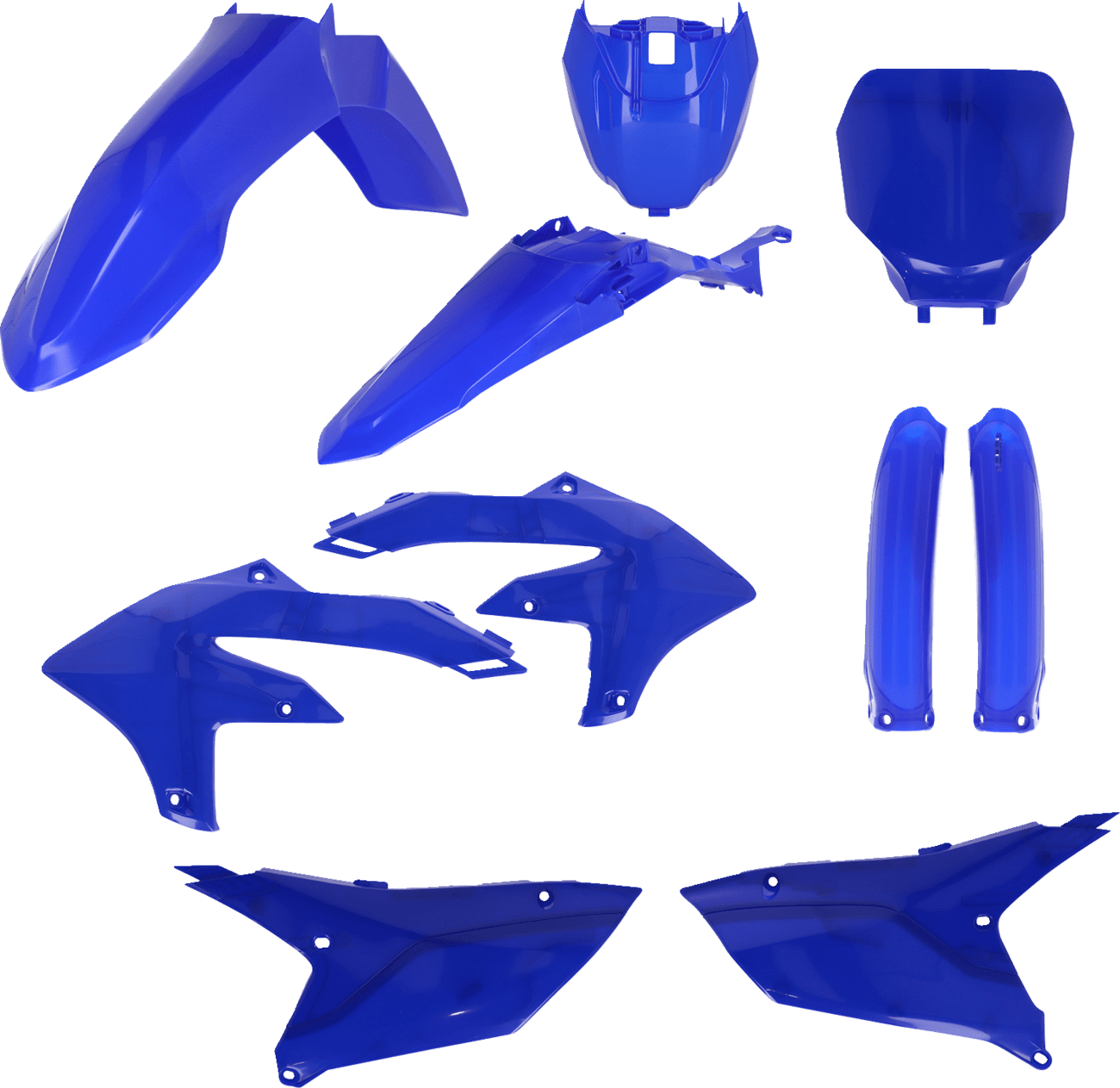 Acerbis 2979590211 Full Body Replacement Plastic Kit in YZ Blue for 2023-2025 Yamaha YZ series motorcycles