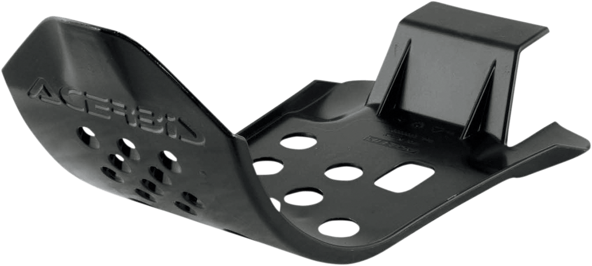 Acerbis Black Polypropylene MX-Style Skid Plate for 2009-2016 Kawasaki KX250F motorcycles