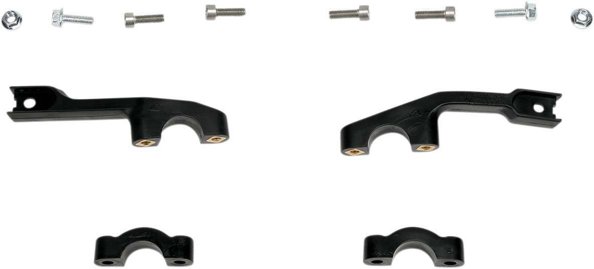 ACERBIS Replacement Mounting Kit for Vented Uniko Handguards - Plastic 2097190001 - Moto - House MX