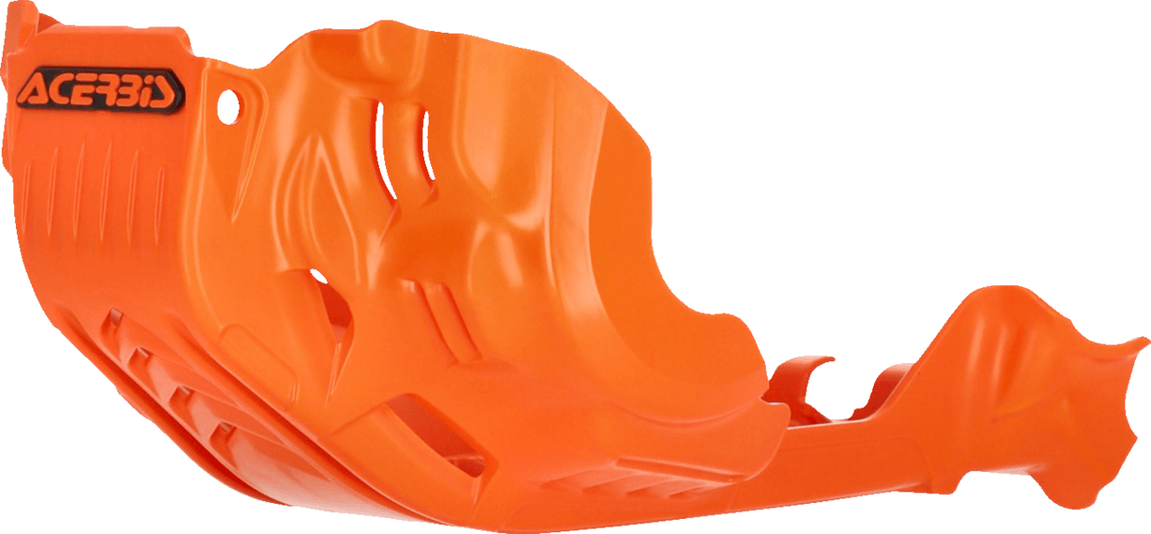 Acerbis OEM Orange Polypropylene Skid Plate for 2021-2024 KTM 690 Enduro R adventure motorcycle