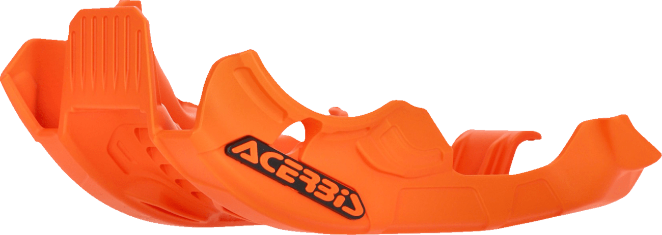 Acerbis OEM Orange Polypropylene Skid Plate for 2024-2025 KTM 250 XC-W and 300 XC-W enduro motorcycles