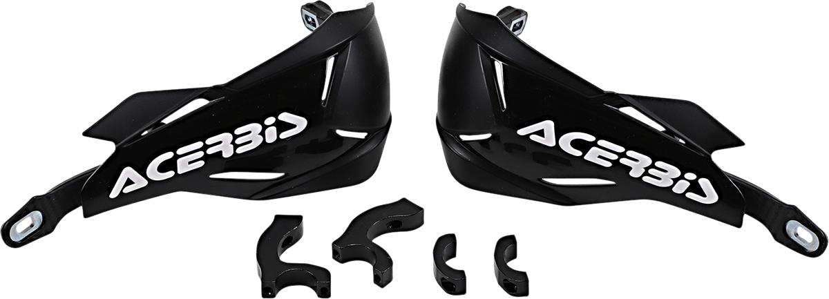 Acerbis 2634661401 X-Factory Handguards in Black/Black 2026 for 7/8 bars